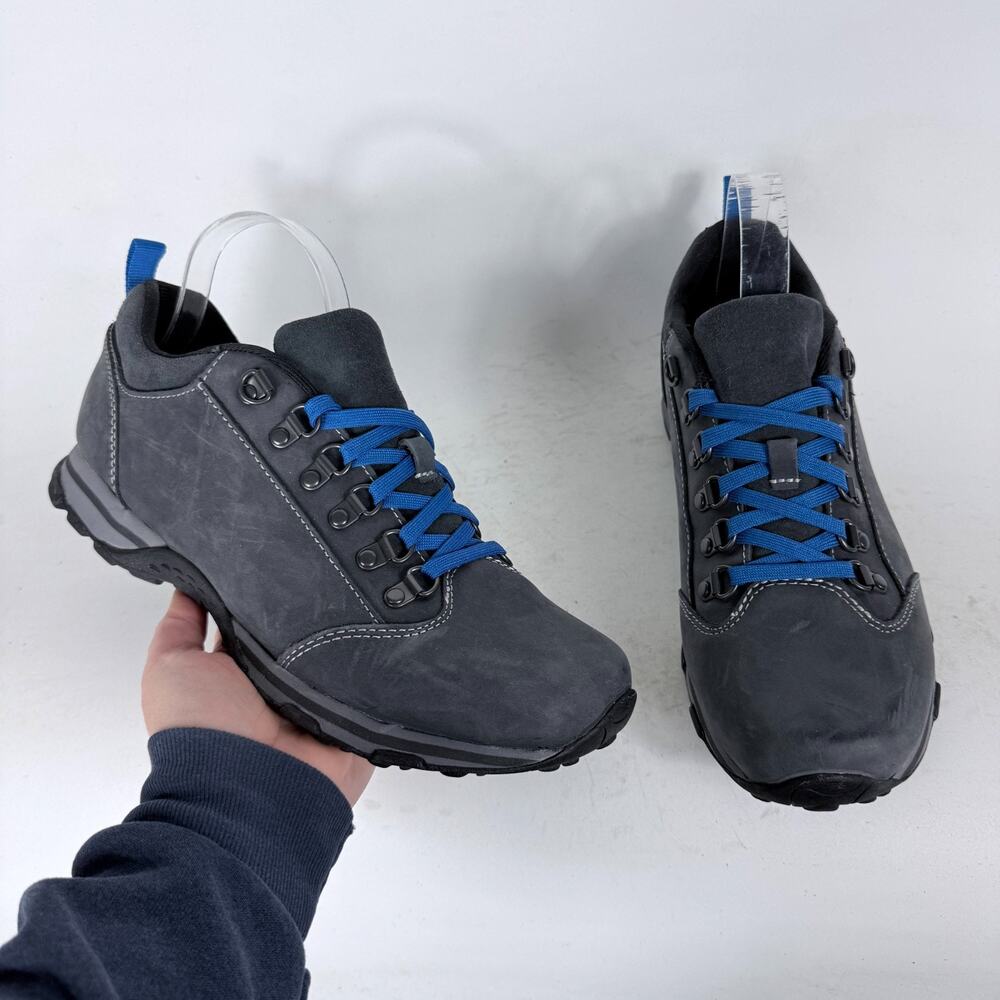L.L.Bean Trail Mountain Hiking Shoes Men's 10 Gray Leahter Lace-Up Outdoor